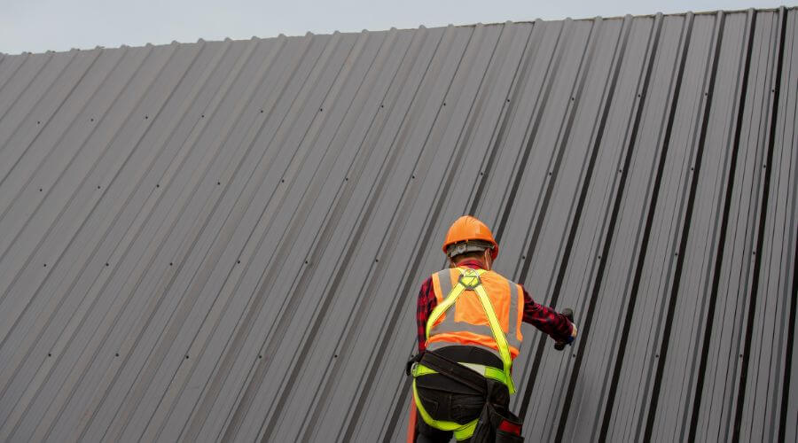 Professional metal roof installation in Maurepas, LA